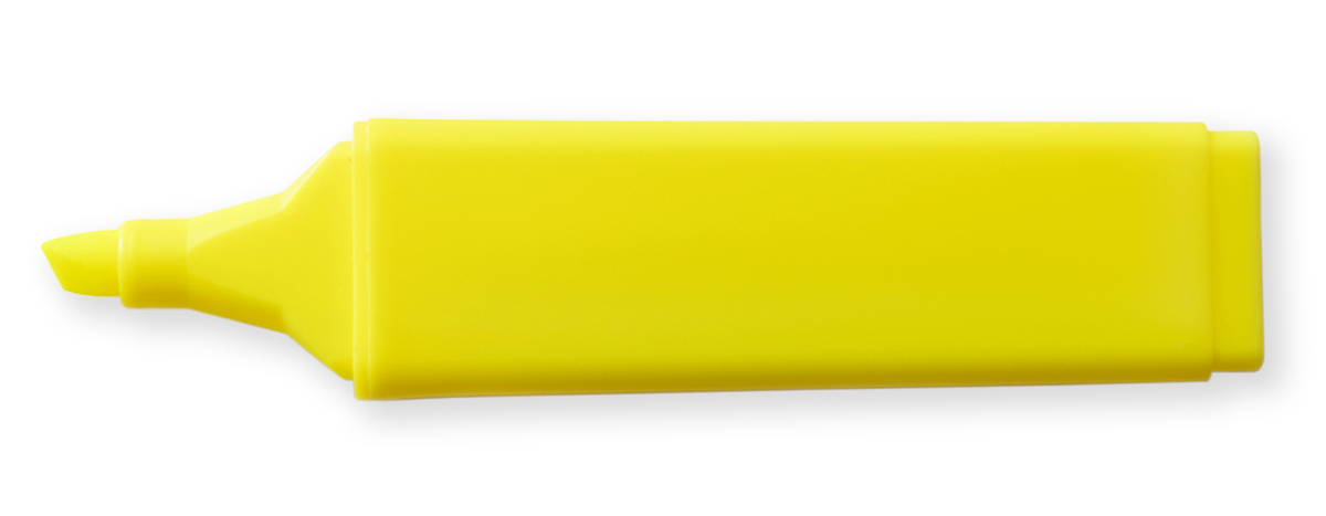 Yellow Highlighting Marker