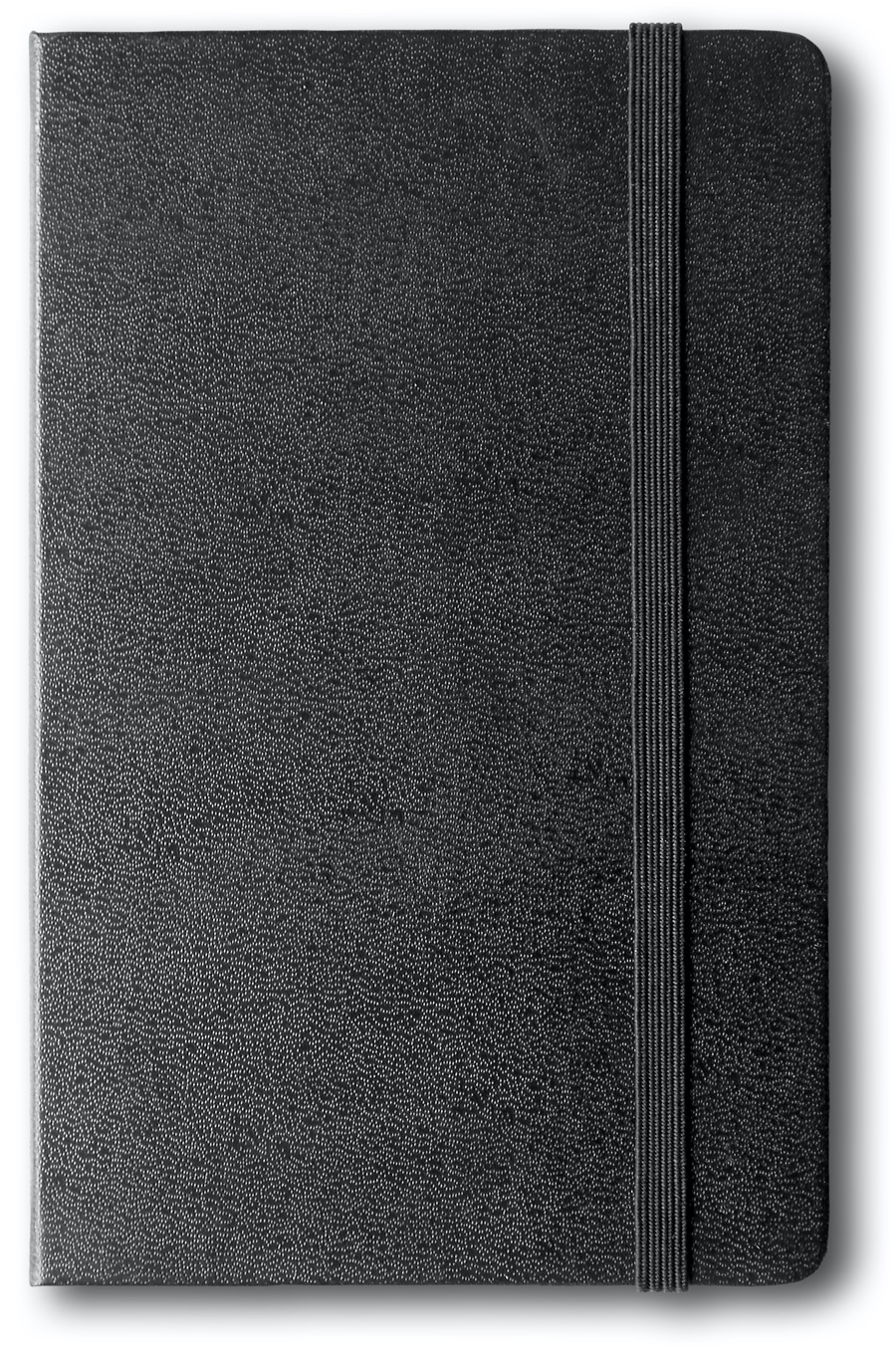 Black moleskin journal